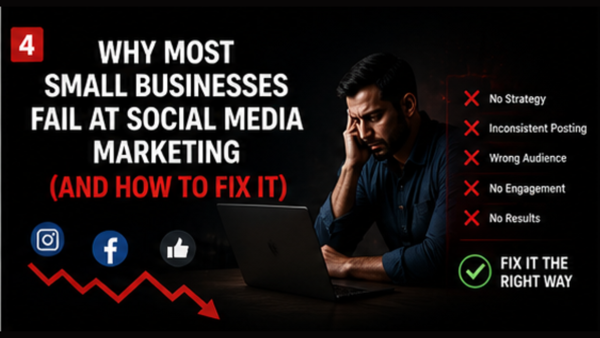Why small businesses fail at social media marketing and how to fix it