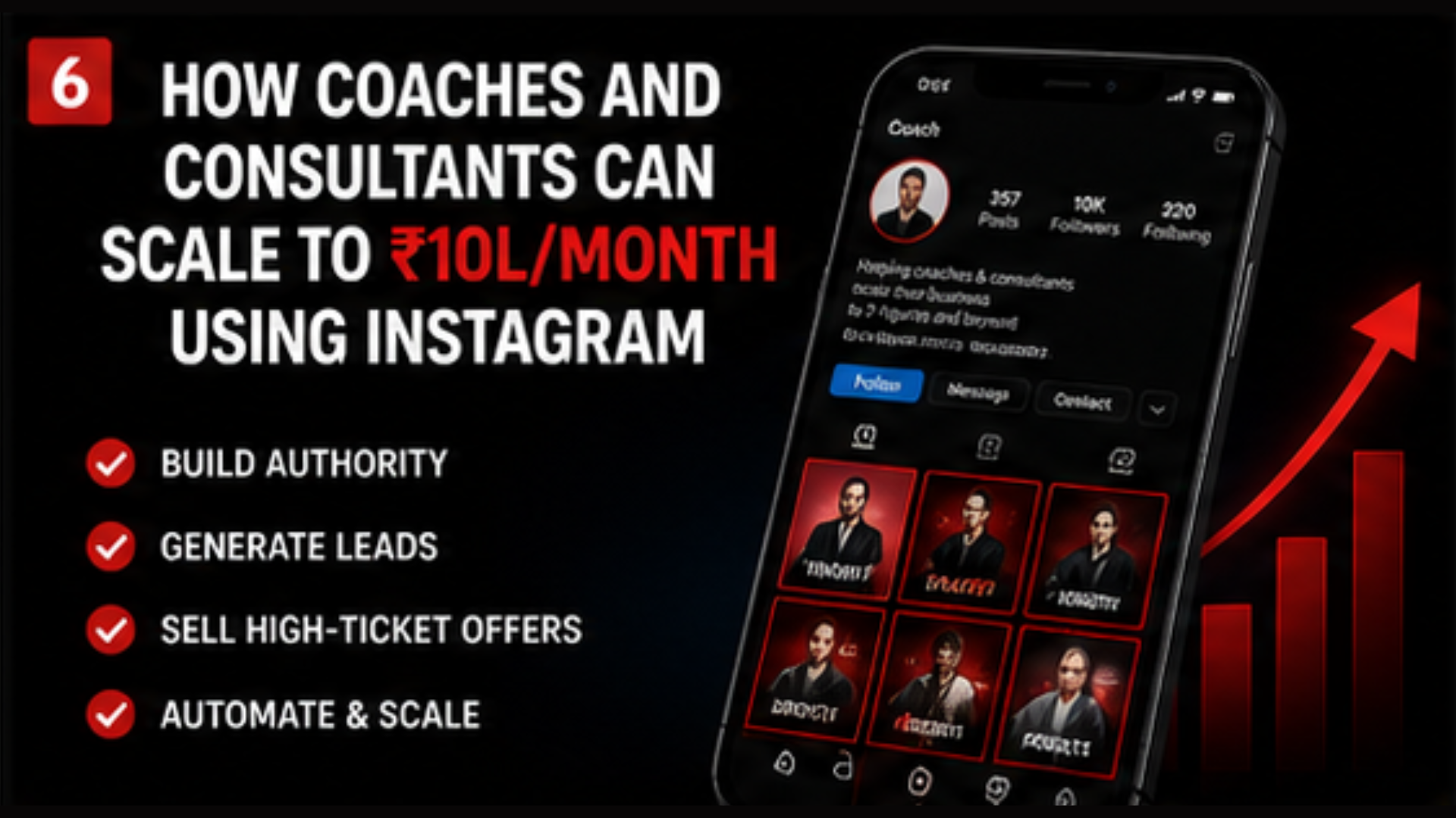 How coaches scale to 10 lakh per month using Instagram and ads