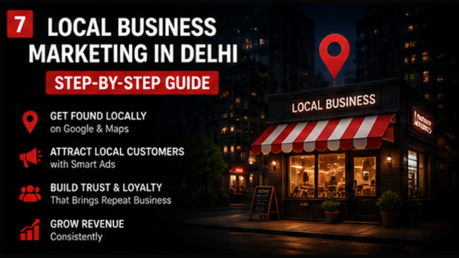 Step-by-step local business marketing guide for Delhi shops and services
